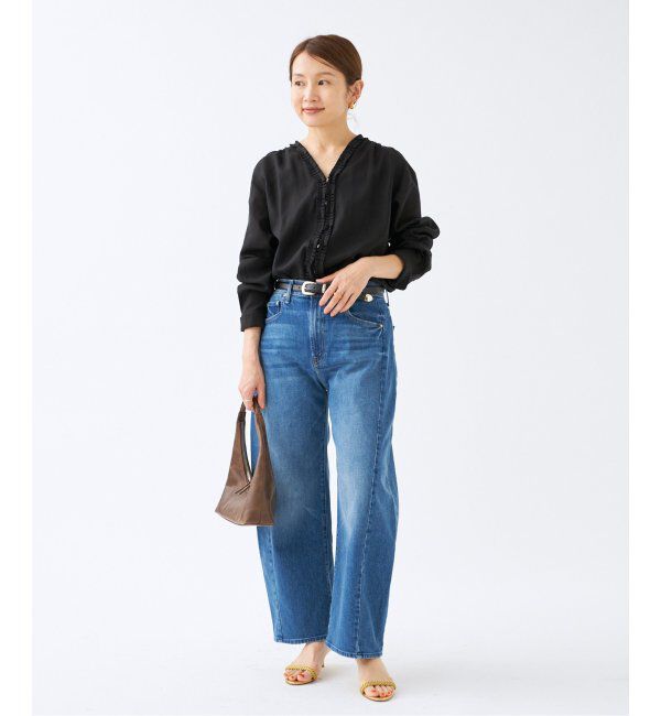 IENA「タックフリルブラウス」|シャツ・ブラウス|