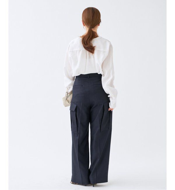 IENA「タックフリルブラウス」|シャツ・ブラウス|