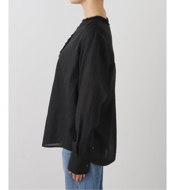 IENA「タックフリルブラウス」|シャツ・ブラウス|