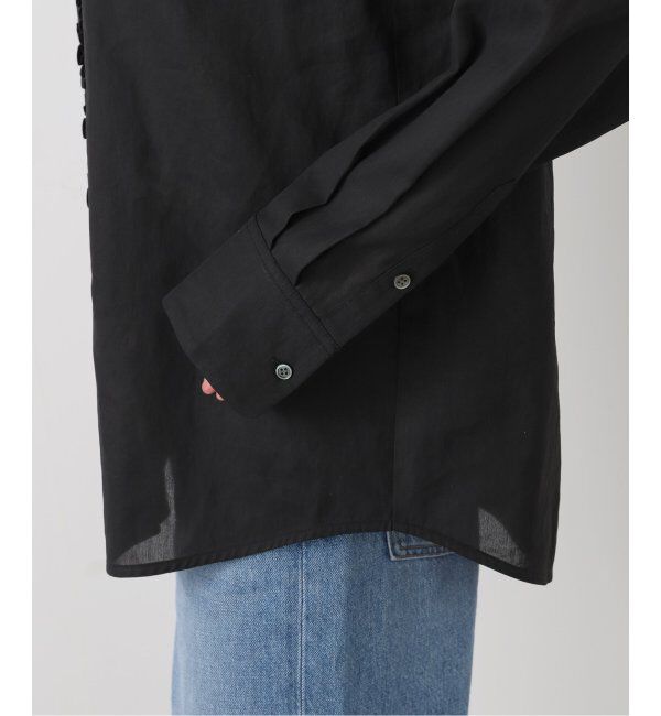 IENA「タックフリルブラウス」|シャツ・ブラウス|