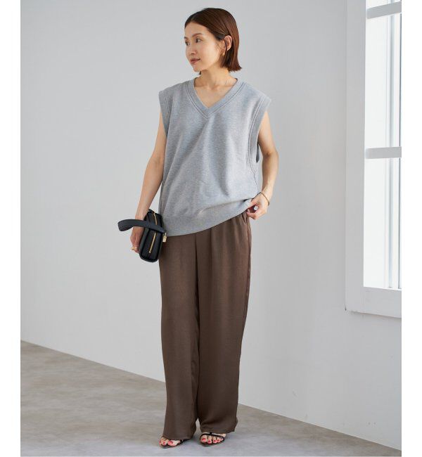 IENA「サテンリラックスパンツ」|その他|