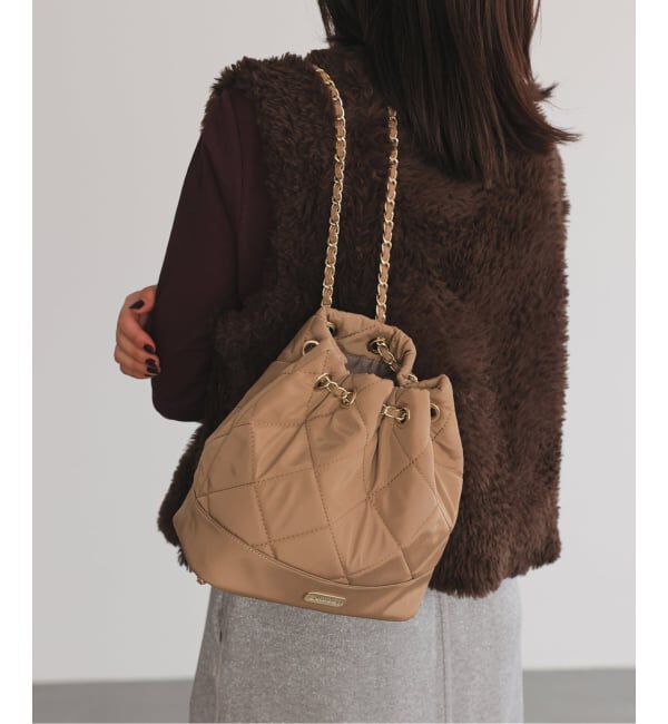 SLOBE IENA「OUTDOOR/アウトドア SLOBE別注 キルティングチェーンリュック」|リュック|