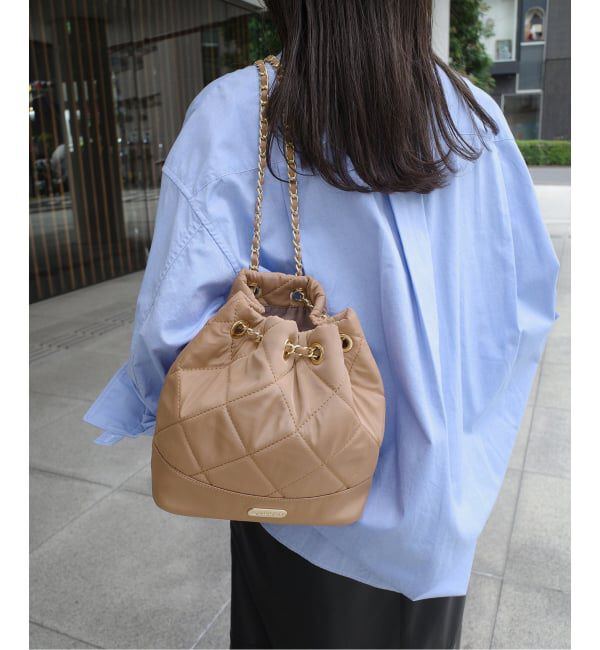 SLOBE IENA「OUTDOOR/アウトドア SLOBE別注 キルティングチェーンリュック」|リュック|