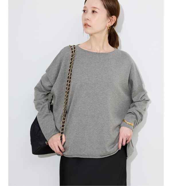 SLOBE IENA「《追加》コットンヤクニットプルオーバー」|ニット・セーター|