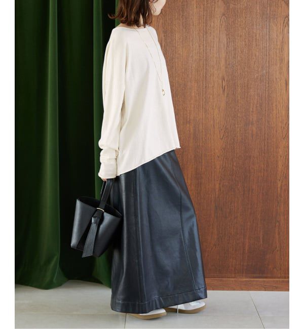 SLOBE IENA「《追加》コットンヤクニットプルオーバー」|ニット・セーター|