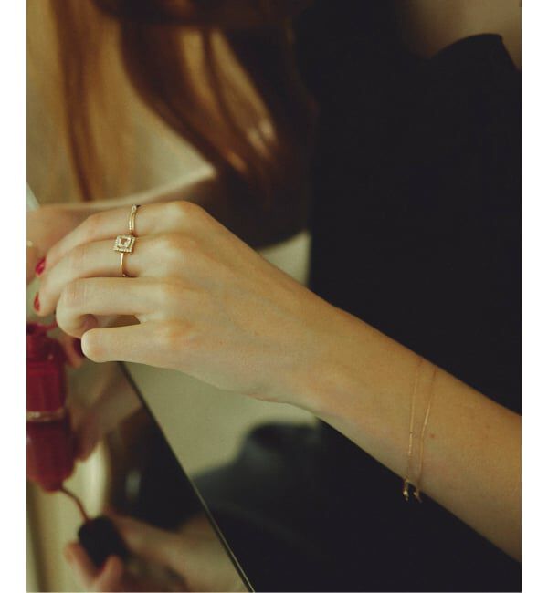 SLOBE IENA「《追加2》SLOBE ベネチアンチェーンブレスレット K10」|ブレスレット・バングル|