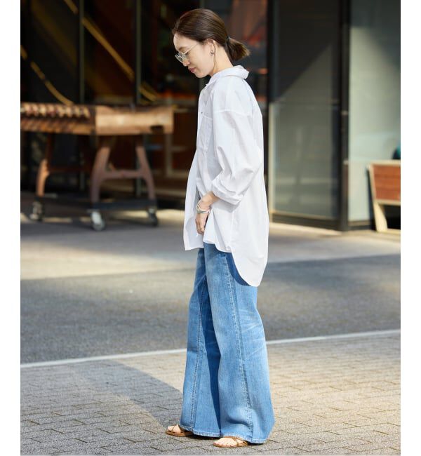 SLOBE IENA「《追加》コットンブロードベーシックシャツ」|シャツ・ブラウス|