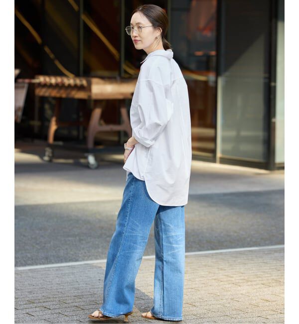 SLOBE IENA「《追加》コットンブロードベーシックシャツ」|シャツ・ブラウス|