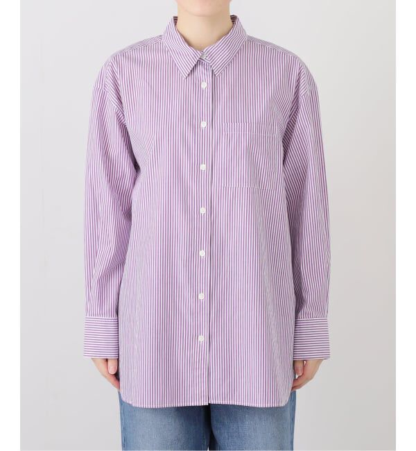 SLOBE IENA「《追加》コットンブロードベーシックシャツ」|シャツ・ブラウス|