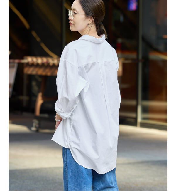 SLOBE IENA「《追加》コットンブロードベーシックシャツ」|シャツ・ブラウス|