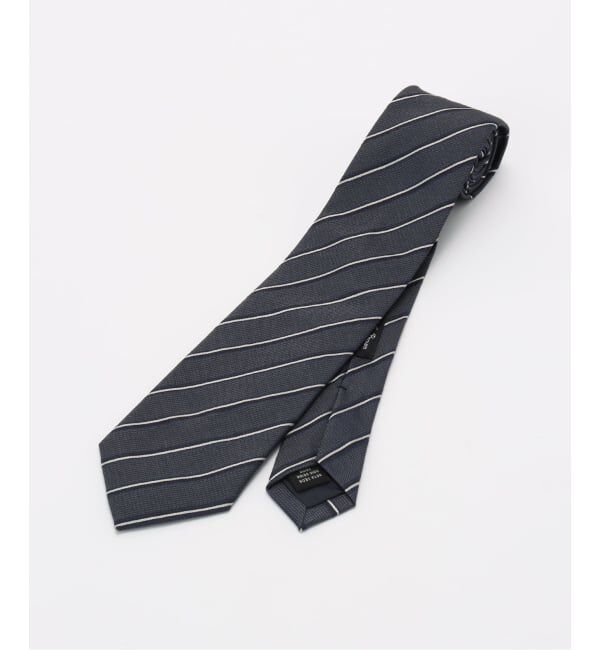 EDIFICE「Holliday & Brown(ホリデー & ブラウン) 別注 Smoke Blue タイ」|ネクタイ・蝶ネクタイ|