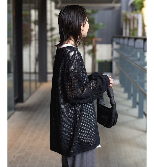 JOURNAL STANDARD「《追加》ヘンリーメッシュニット」|ニット・セーター|