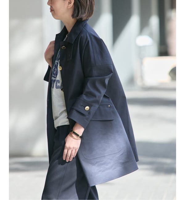 journal standard L'essage「別注【MACKINTOSH/マッキントッシュ】HUMBIE MB EX：コート」|ステンカラーコート|