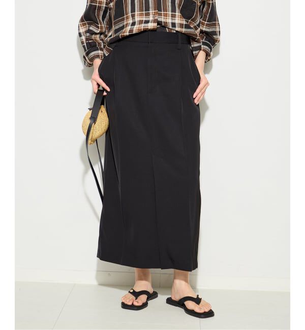 journal standard L'essage「《予約》Soalonタイトスカート」|スカート|ブラック