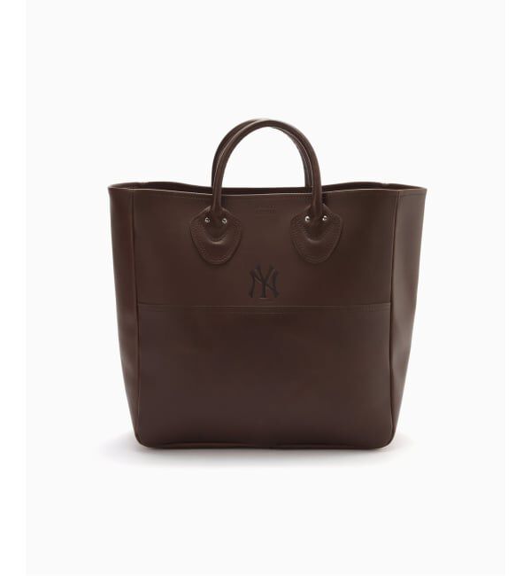 THE STAND FOOL SO GOOD（S）「INFIELDER DESIGN MLB レザーTOTE M」|トートバッグ|