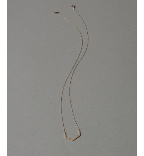 Lilas by Spick&Span「arrowラインネックレス K10」|ネックレス|
