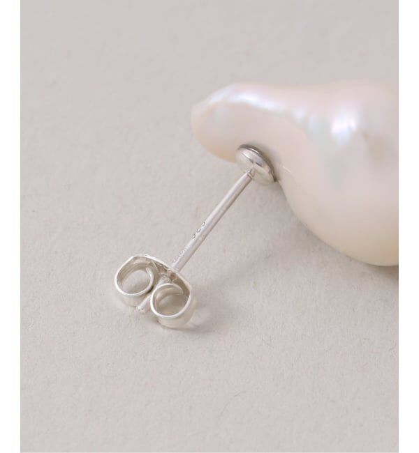 Spick and Span「《WEB限定》【SAMH by LILAS】 オイスターパールピアス SV(両耳)」|ピアス|