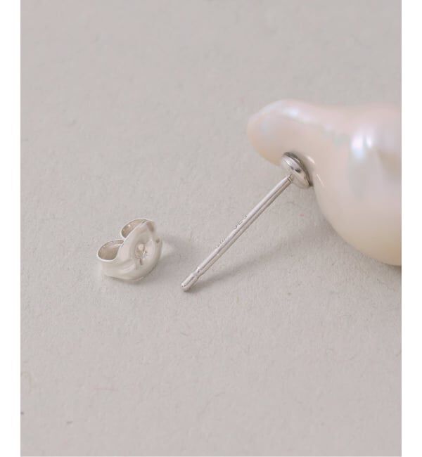 Spick and Span「《WEB限定》【SAMH by LILAS】 オイスターパールピアス SV(両耳)」|ピアス|