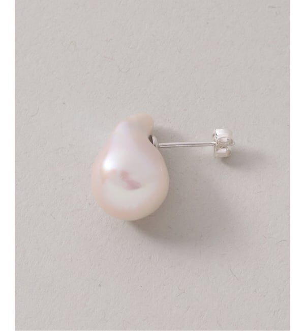 Spick and Span「《WEB限定》【SAMH by LILAS】 オイスターパールピアス SV(両耳)」|ピアス|
