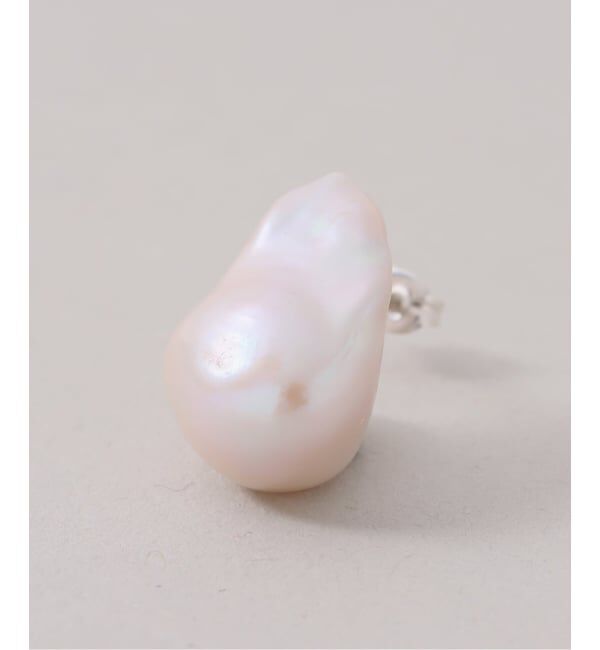 Spick and Span「《WEB限定》【SAMH by LILAS】 オイスターパールピアス SV(両耳)」|ピアス|