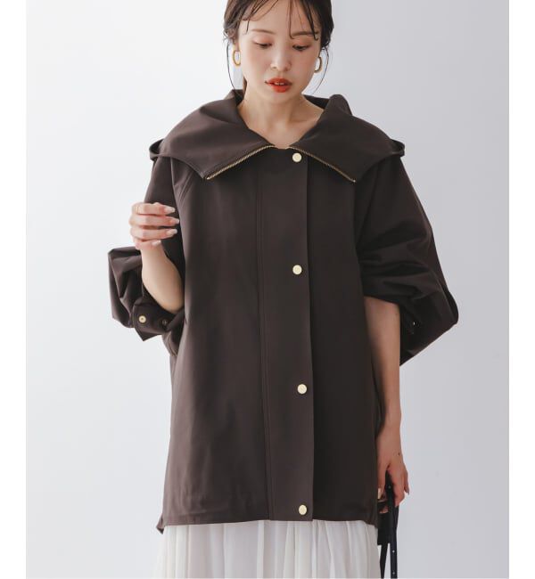 NOBLE「《追加》ハイツイストダブルクロスフーディブルゾン」|その他|