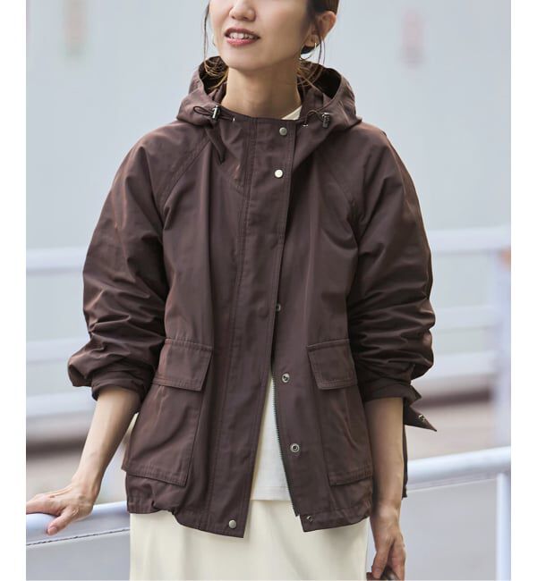 FRAMeWORK「≪洗濯機洗い可≫撥水メモリーウェザーHOODIEブルゾン」|その他|