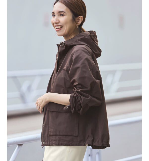 FRAMeWORK「≪洗濯機洗い可≫撥水メモリーウェザーHOODIEブルゾン」|その他|