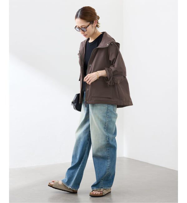 FRAMeWORK「≪洗濯機洗い可≫撥水メモリーウェザーHOODIEブルゾン」|その他|