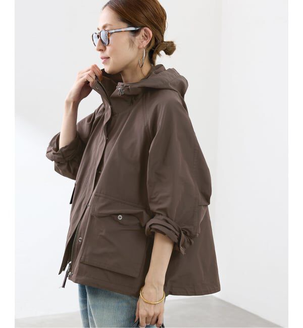 FRAMeWORK「≪洗濯機洗い可≫撥水メモリーウェザーHOODIEブルゾン」|その他|