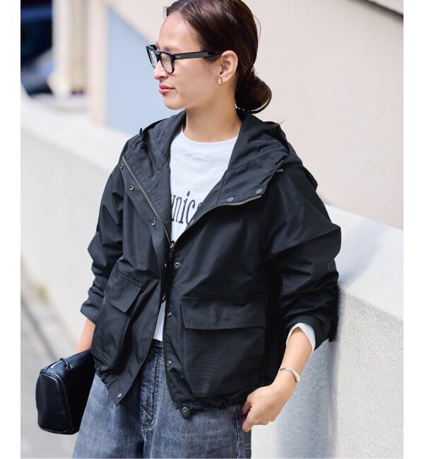 FRAMeWORK「≪洗濯機洗い可≫撥水メモリーウェザーHOODIEブルゾン」|その他|