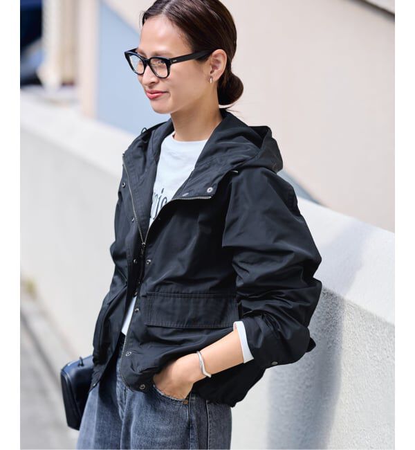 FRAMeWORK「≪洗濯機洗い可≫撥水メモリーウェザーHOODIEブルゾン」|その他|