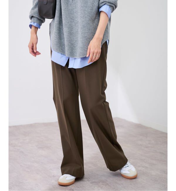 FRAMeWORK「≪追加≫裏起毛フレアパンツ 3」|スラックス|