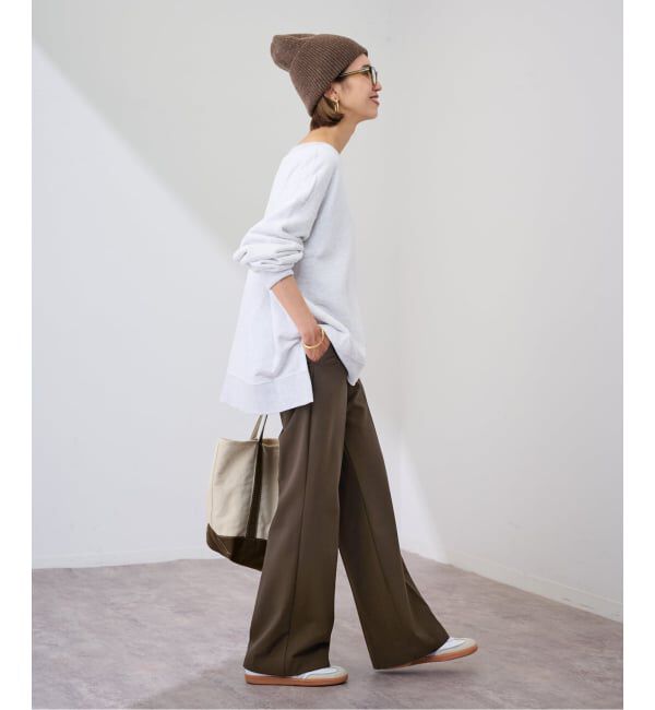 FRAMeWORK「≪追加≫裏起毛フレアパンツ 3」|スラックス|