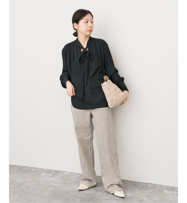 Spick and Span「ボウタイブラウス」|シャツ・ブラウス|