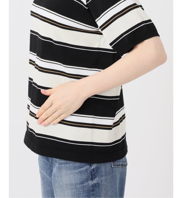 Glyph「《一部店舗+WEB限定》Glyph Multi Border Knit Poloshirt」|ニット・セーター|