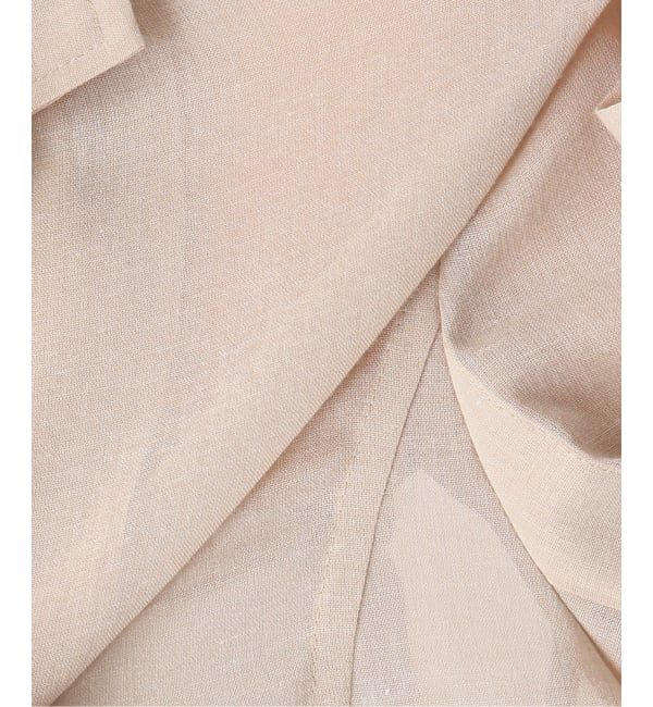 NOBLE「《追加予約・新色》スリットスリーブシアージャケット」|テーラードジャケット|