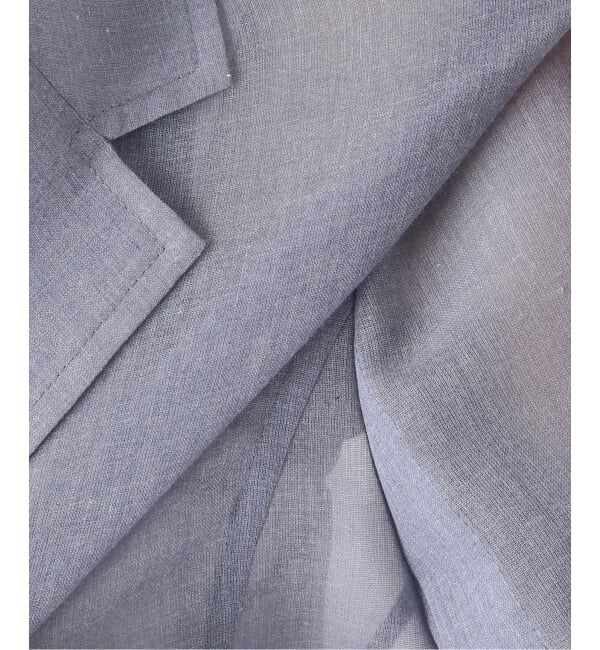 NOBLE「《追加予約・新色》スリットスリーブシアージャケット」|テーラードジャケット|