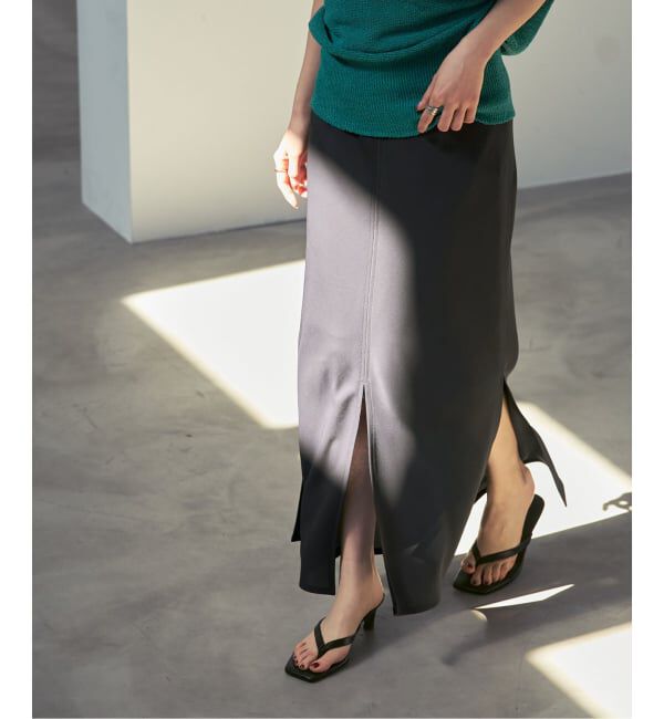 NOBLE「《予約・セットアップ対応》ドライオックススリットスカート」|スカート|