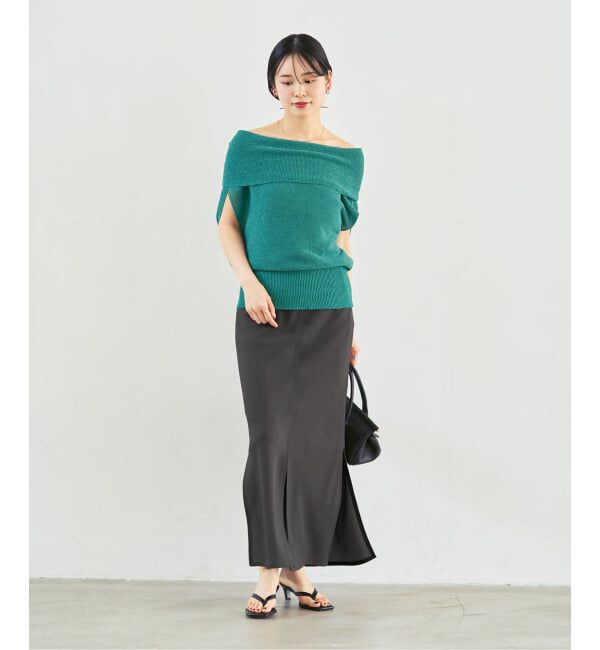 NOBLE「《予約・セットアップ対応》ドライオックススリットスカート」|スカート|