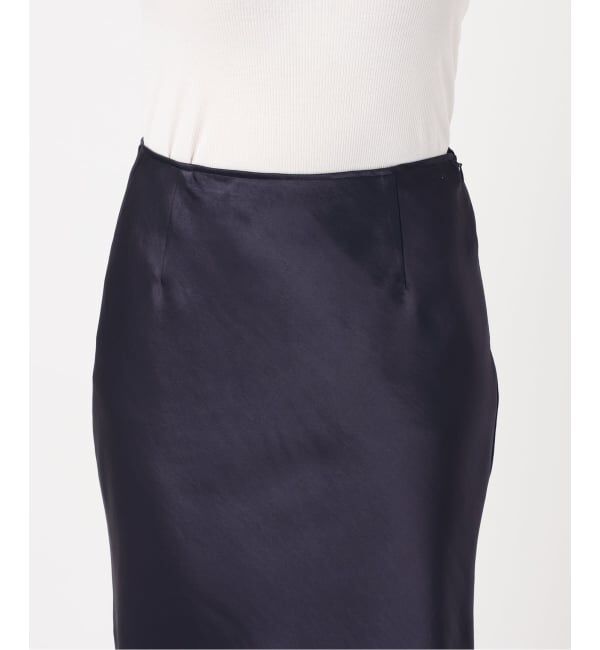 NOBLE「《予約》バイカラーレーススカート」|スカート|