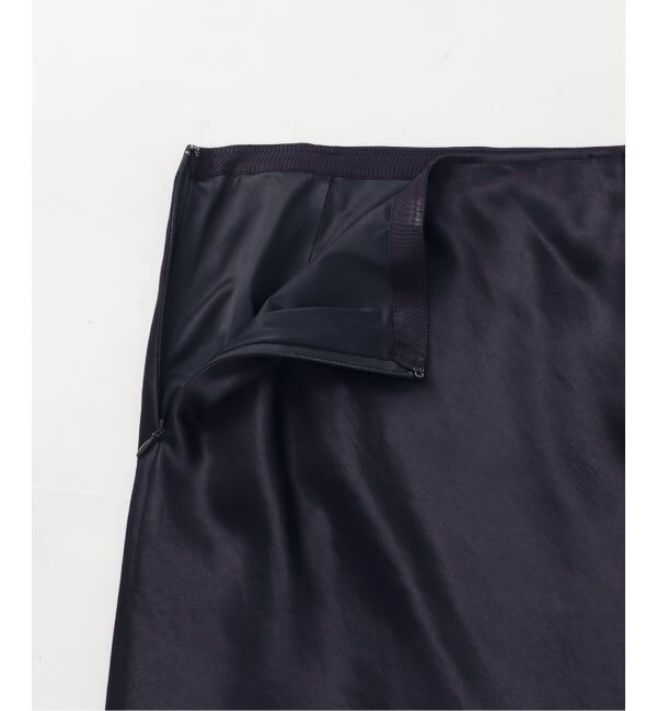 NOBLE「《予約》バイカラーレーススカート」|スカート|