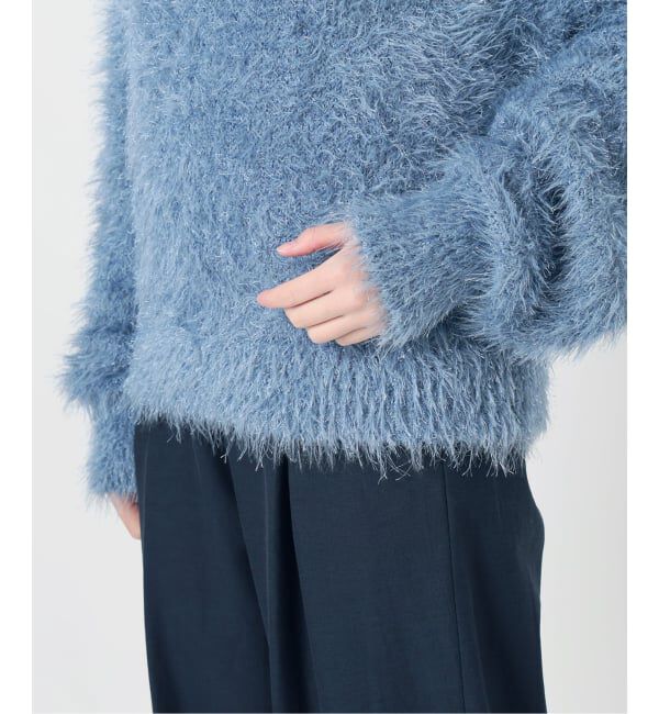  「【洗える】2WAYフェザーニット」|ニット・セーター|