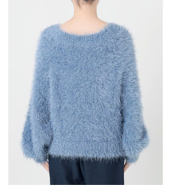  「【洗える】2WAYフェザーニット」|ニット・セーター|