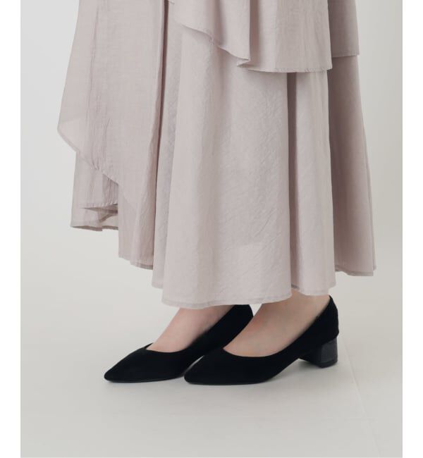  「《予約》【洗える】シアーランダムフレアスカート」|スカート|