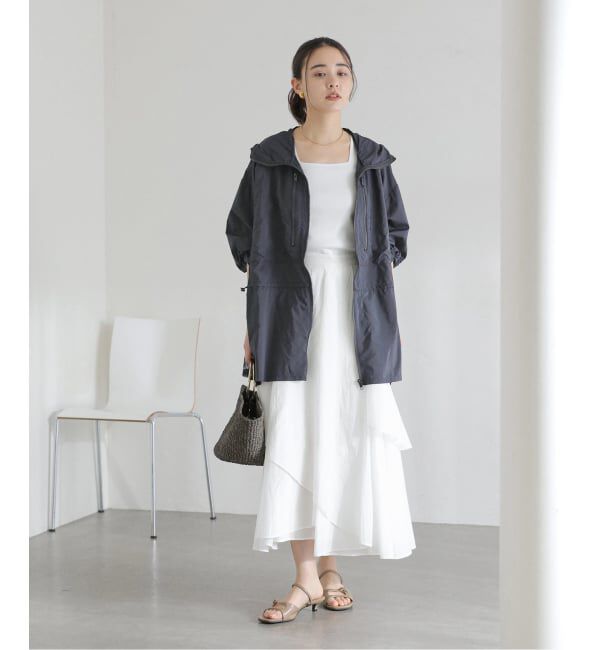  「《予約》【洗える】シアーランダムフレアスカート」|スカート|