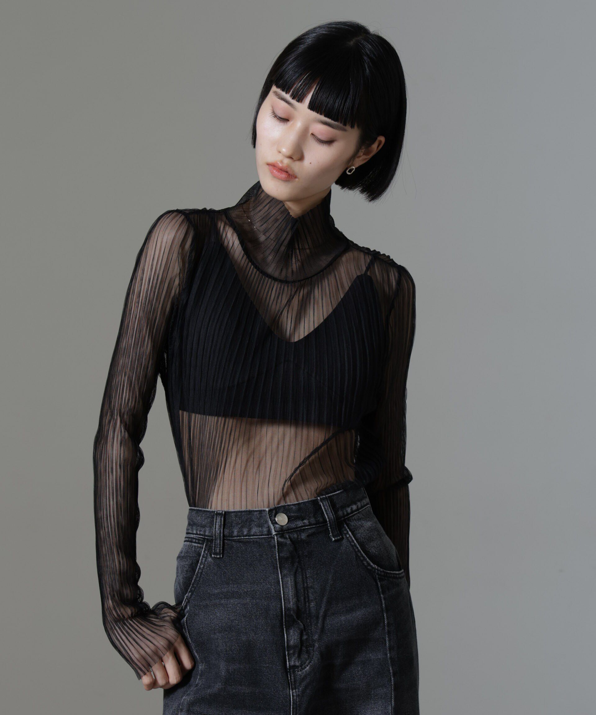 nano･universe「Robert P. Miller/CR Prib Btop」|Tシャツ・カットソー|チャコール3