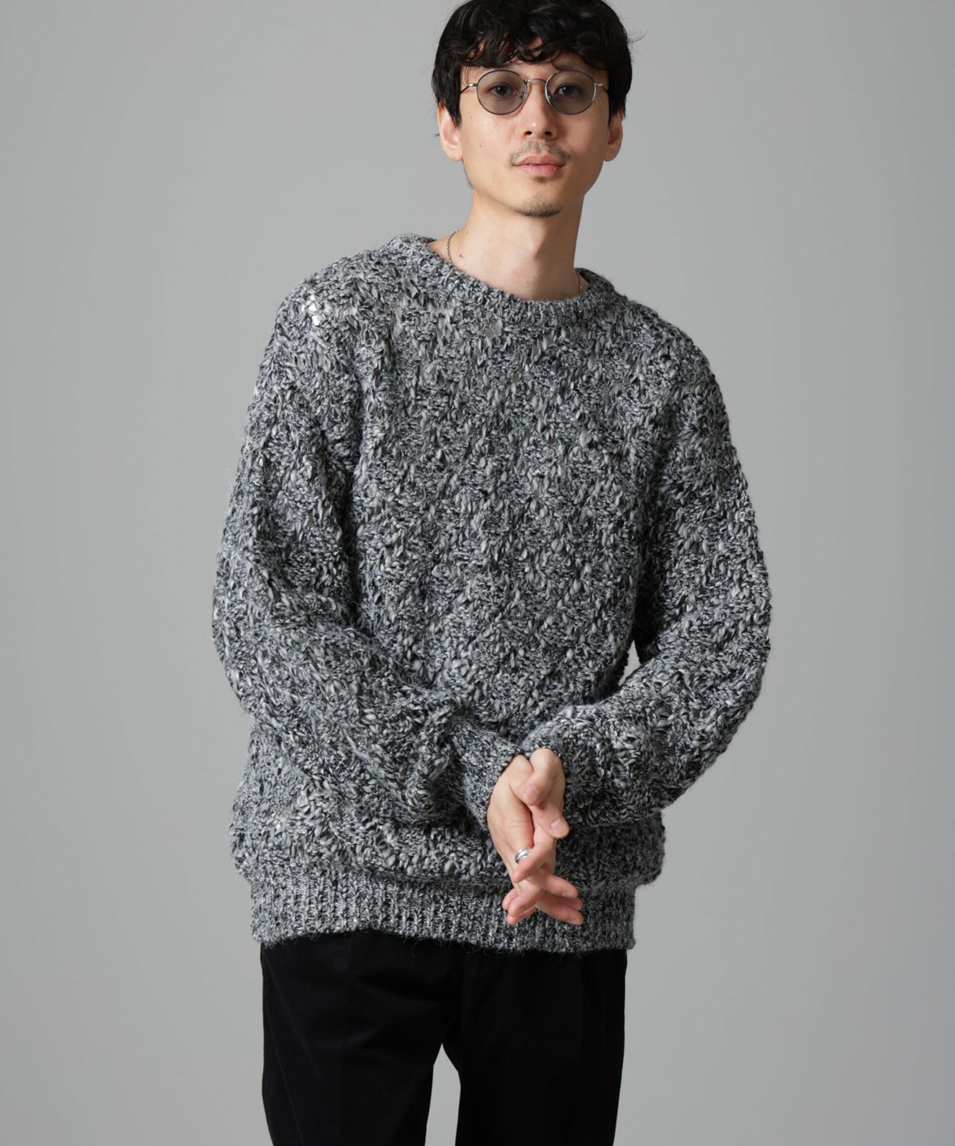 nano･universe「ハンドライクニット」|ニット・セーター|