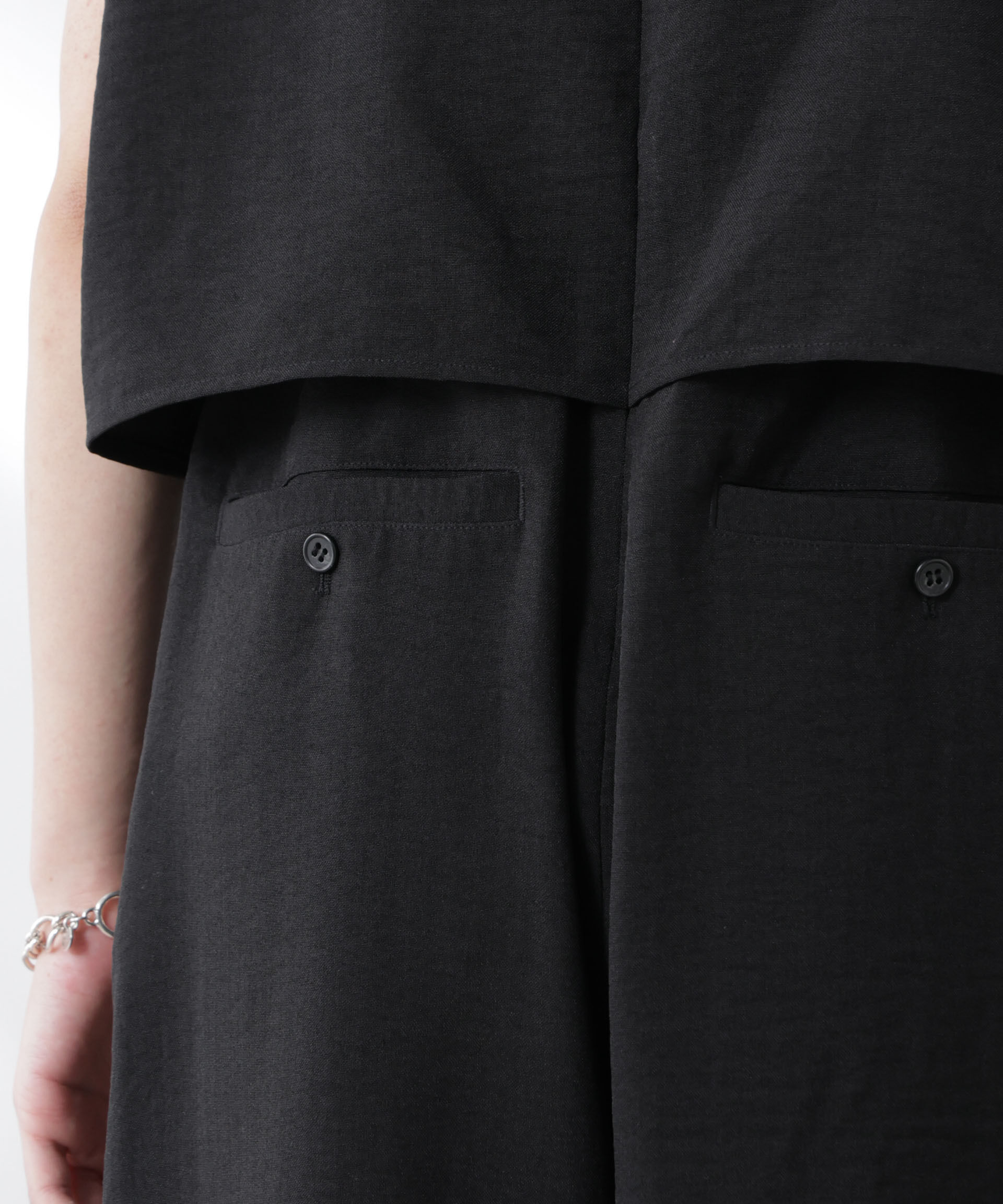 nano･universe「フレンチスリーブオールインワン」|ワンピース|