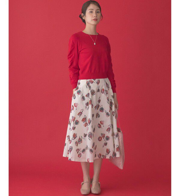 組曲「ハートボタン ニットプルオーバー」|ニット・セーター|