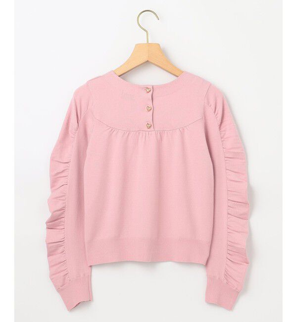 組曲「ハートボタン ニットプルオーバー」|ニット・セーター|